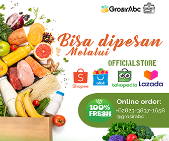 Bisa dipesan melalui toko official store kami